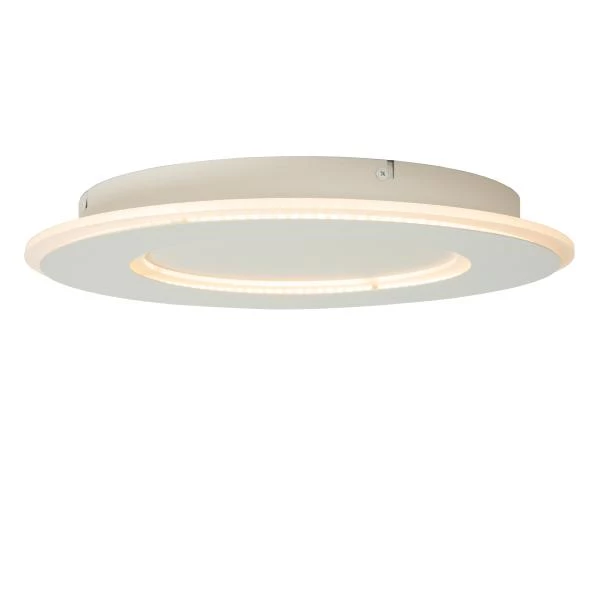 Lucide AXELLE - Flush ceiling light - Ø 39,6 cm- LED 3 StepDim - 1x24W 2700K - White - detail 1